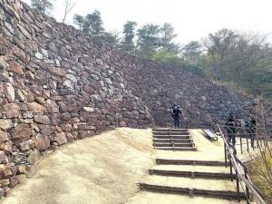 屋嶋城 城門跡@屋島