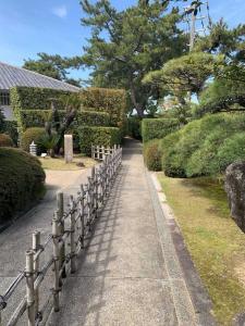 中津万象園 庭園・絵画館出入口