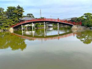 中津万象園@丸亀 邀月橋