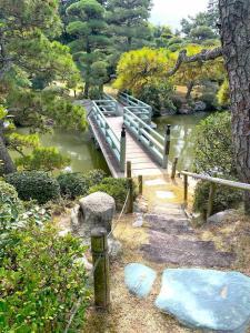 中津万象園 回棹廊