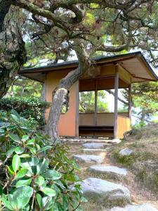 中津万象園 筆海亭