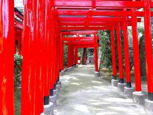 中津万象園 稲荷社