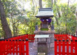 中津万象園 稲荷社