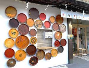 金刀比羅宮　参道前の様子(金毘羅街道？)