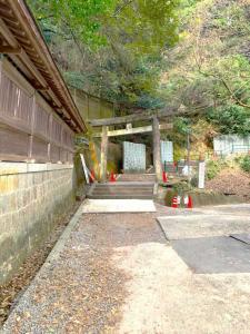 金刀比羅宮　展望台付近から続く奥社への参道