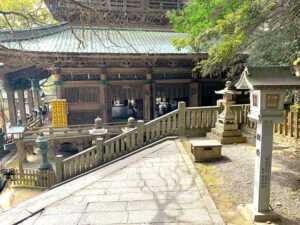 金刀比羅宮　「本宮・拝殿アリア」～「旭社」への石段(復路：旭社の側面に再びでます)