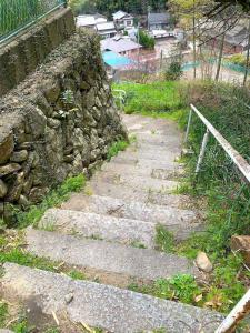 金刀比羅宮　「大門」脇の道