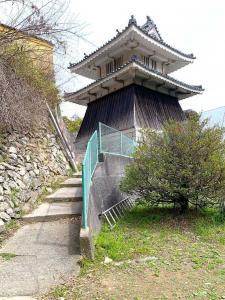 金刀比羅宮　「大門」脇の道