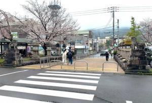 琴平の街の様子(金刀比羅宮参道付近～琴平駅)