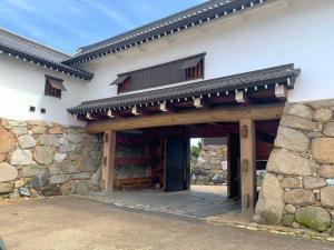 今治城　枡形虎口　渡櫓門・鉄御門