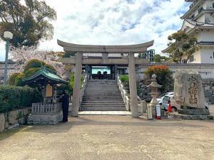 今治城　吹揚神社 鳥居