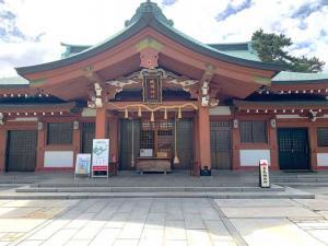 今治城　吹揚神社 拝殿