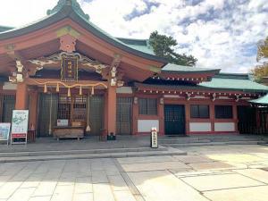 今治城　吹揚神社 拝殿