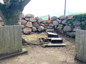 今治城　南隅櫓付近