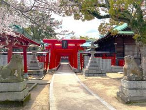 今治城　吹揚稲荷神社 鳥居