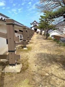 今治城　山里櫓～鉄御門・武具櫓