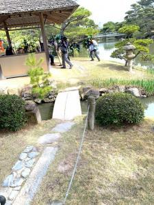 中津万象園 魚楽亭