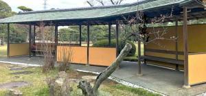 中津万象園 代笠亭