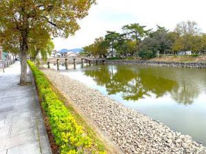 丸亀城内堀(北側)