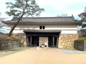 丸亀城大手門(櫓門:城内側)