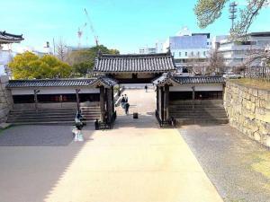 丸亀城大手門(枡形)