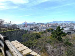 丸亀城 三の丸東張出からの景色