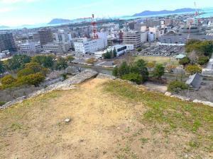 丸亀城 二の丸北側