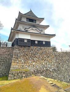 丸亀城 二の丸北側からの天守