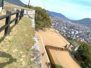 丸亀城 二の丸南側からの景色