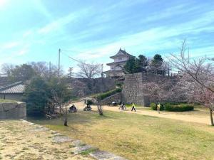 丸亀城 二の丸南側からの天守