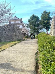 丸亀城 二の丸から本丸への登城路