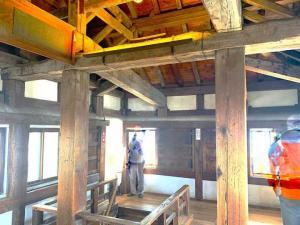 丸亀城 天守内部