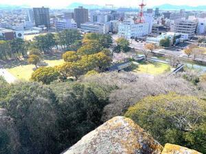 丸亀城 三ノ丸北側からの景色