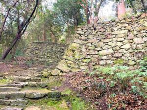 宇和島城 井戸丸門跡付近