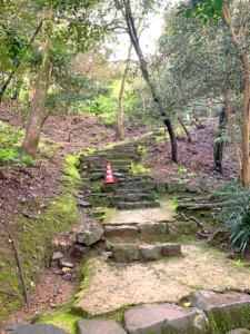 宇和島城 井戸丸門跡付近
