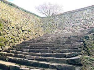 宇和島城 本丸石垣跡