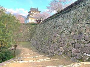 宇和島城 二之門跡からの天守& 本丸石垣跡(中々の見応え！)