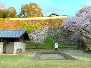 宇和島城 長門丸跡から藤兵衛丸跡の石垣