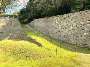 宇和島城 式部丸跡~代右衛門丸 石垣付近