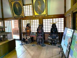 宇和島城 天守内部の展示