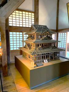 宇和島城 天守内部の展示