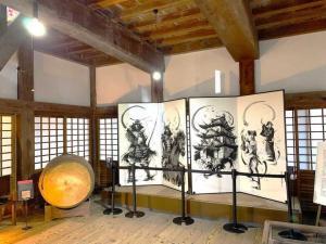 宇和島城 天守内部の展示