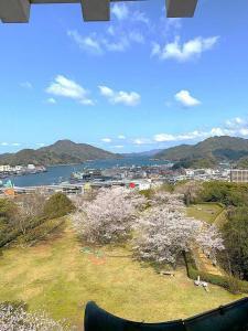 宇和島城 天守からの眺望(北西側)