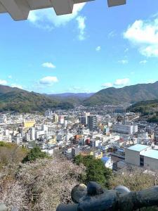 宇和島城 天守からの眺望(北東側)