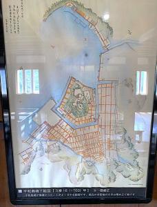 宇和島城 天守内部の展示