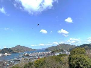 宇和島城 櫛形門矢倉跡からの海の景色