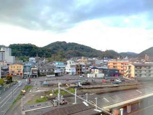 JRホテルクレメント宇和島　お世話になったお部屋からの景色