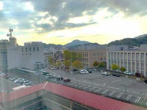 JRホテルクレメント宇和島　お世話になったお部屋からの景色