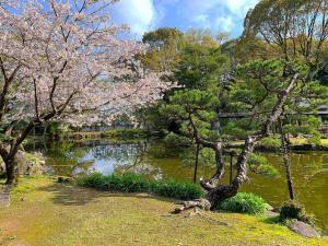 天赦園　東屋付近からの景色