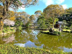 天赦園　東屋付近からの景色